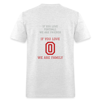 FOREVER O FAMILY Unisex Classic T-Shirt - light heather gray