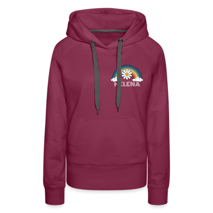 CUSTOM for Rainbowlers Club Women’s Premium Hoodie - burgundy