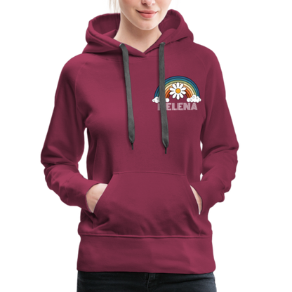 CUSTOM for Rainbowlers Club Women’s Premium Hoodie - burgundy