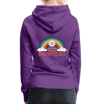 CUSTOM for Rainbowlers Club Women’s Premium Hoodie - purple