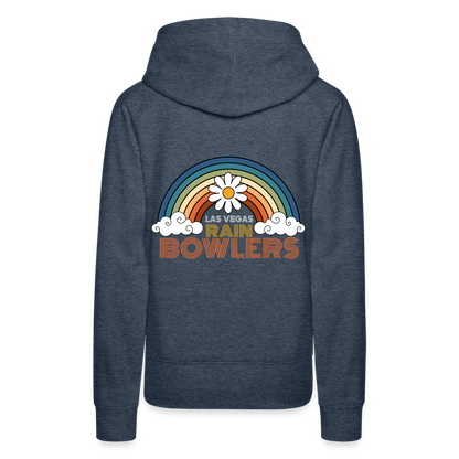 CUSTOM for Rainbowlers Club Women’s Premium Hoodie - heather denim