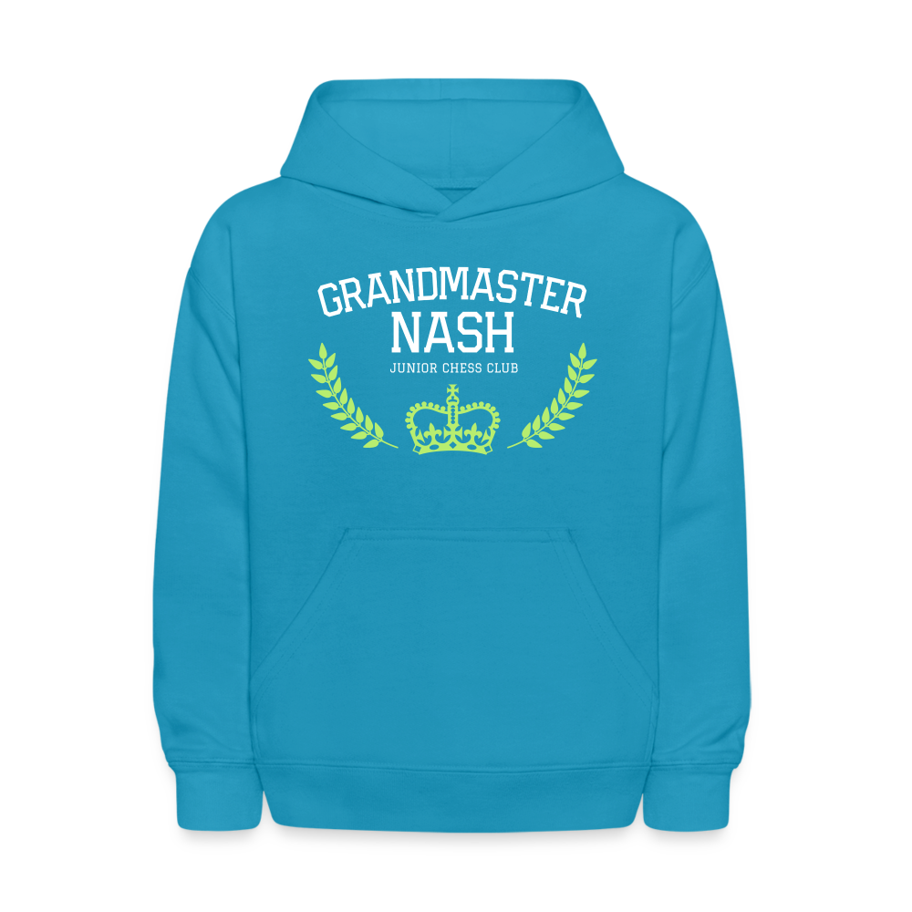CUSTOM for Grandmaster Nash Kids' Hoodie - turquoise