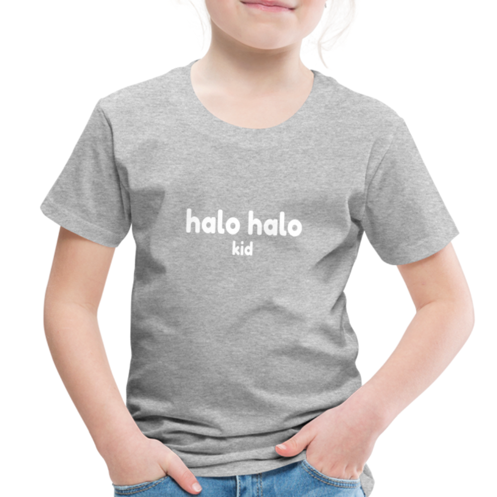 Halo Halo Kid Toddler Premium T-Shirt - heather gray