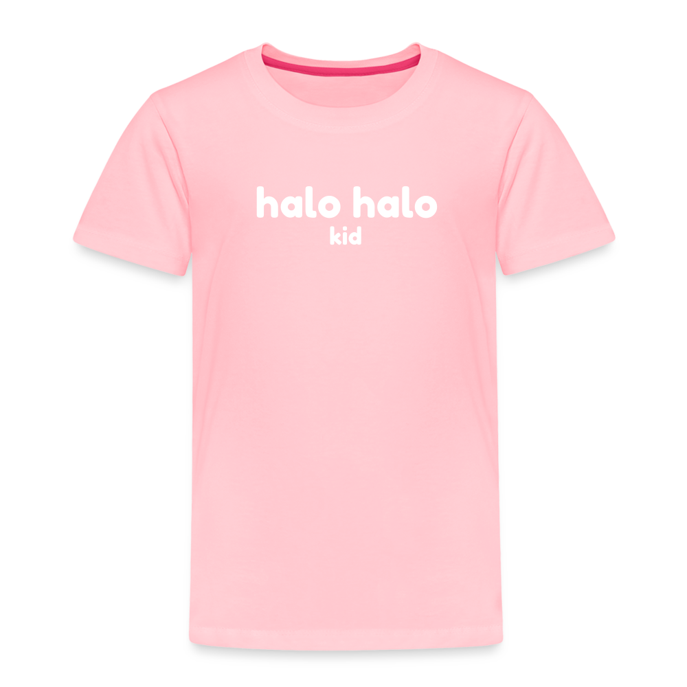 Halo Halo Kid Toddler Premium T-Shirt - pink