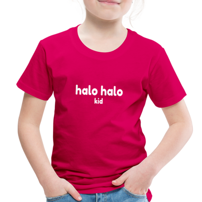 Halo Halo Kid Toddler Premium T-Shirt - dark pink