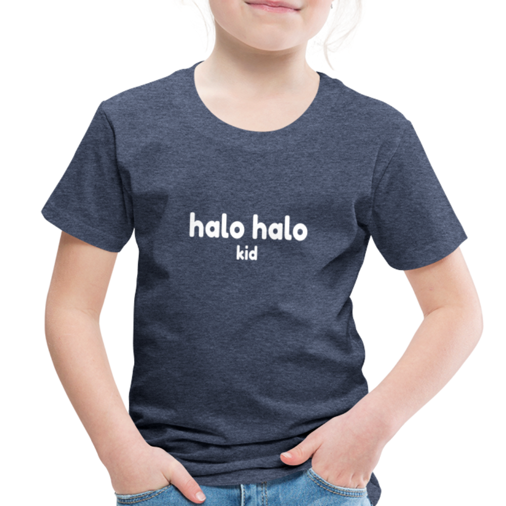 Halo Halo Kid Toddler Premium T-Shirt - heather blue