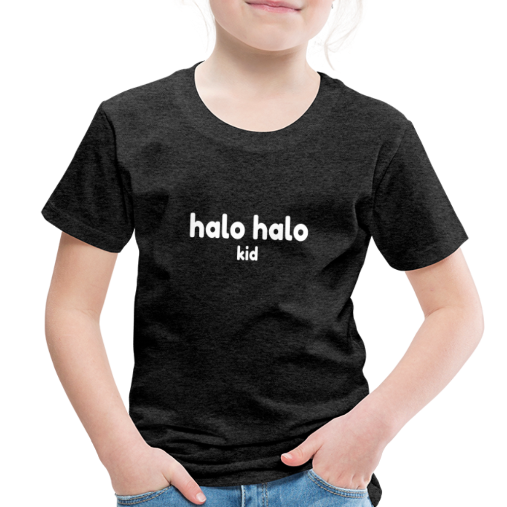Halo Halo Kid Toddler Premium T-Shirt - charcoal grey