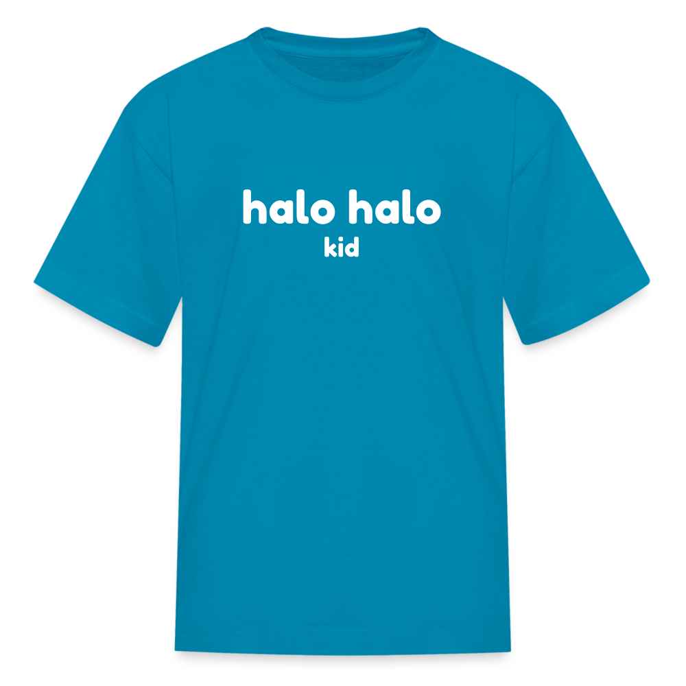 Halo Halo Kid Kids' T-Shirt - turquoise