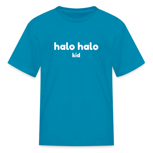 Halo Halo Kid Kids' T-Shirt - turquoise