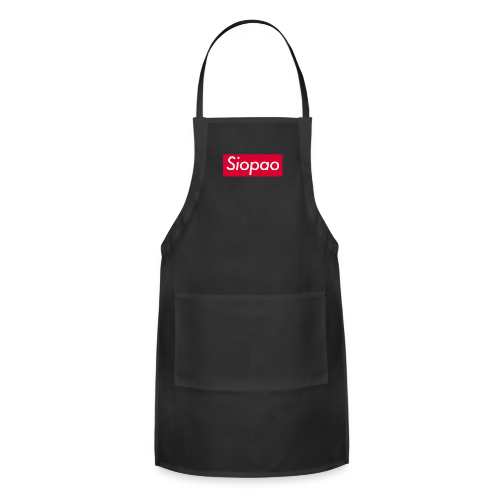 Siopao Adjustable Apron - black
