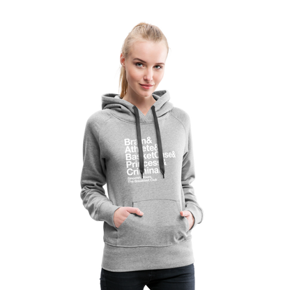 The Breakfast Club Women’s Premium Hoodie - heather grey