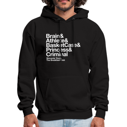 The Breakfast Club Men's Hoodie - black