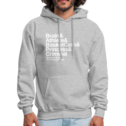 The Breakfast Club Men's Hoodie - heather gray