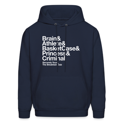 The Breakfast Club Men's Hoodie - navy