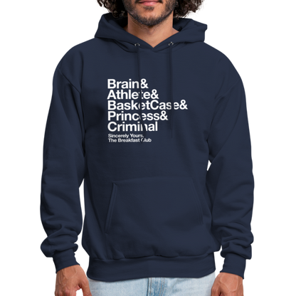 The Breakfast Club Men's Hoodie - navy