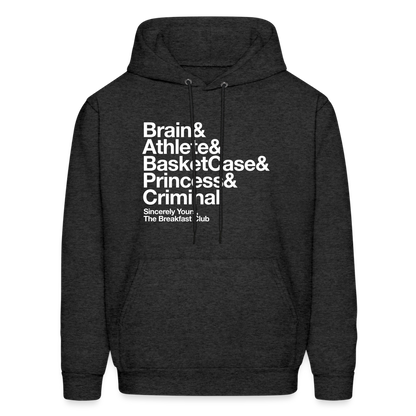 The Breakfast Club Men's Hoodie - charcoal grey