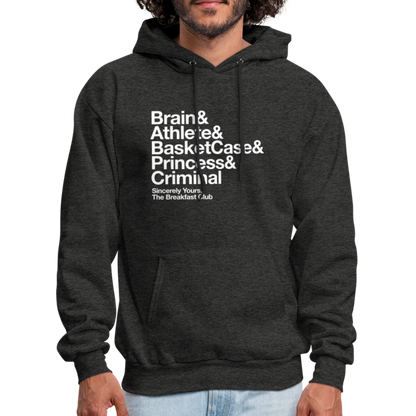 The Breakfast Club Men's Hoodie - charcoal grey