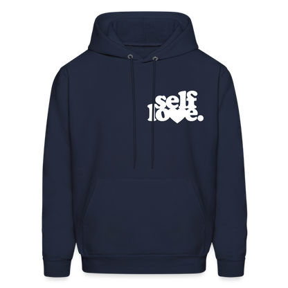 Self Love Men's Hoodie - navy
