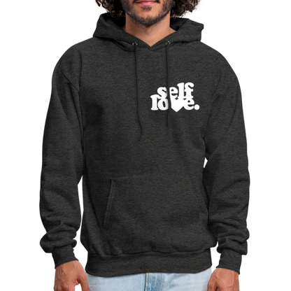 Self Love Men's Hoodie - charcoal grey