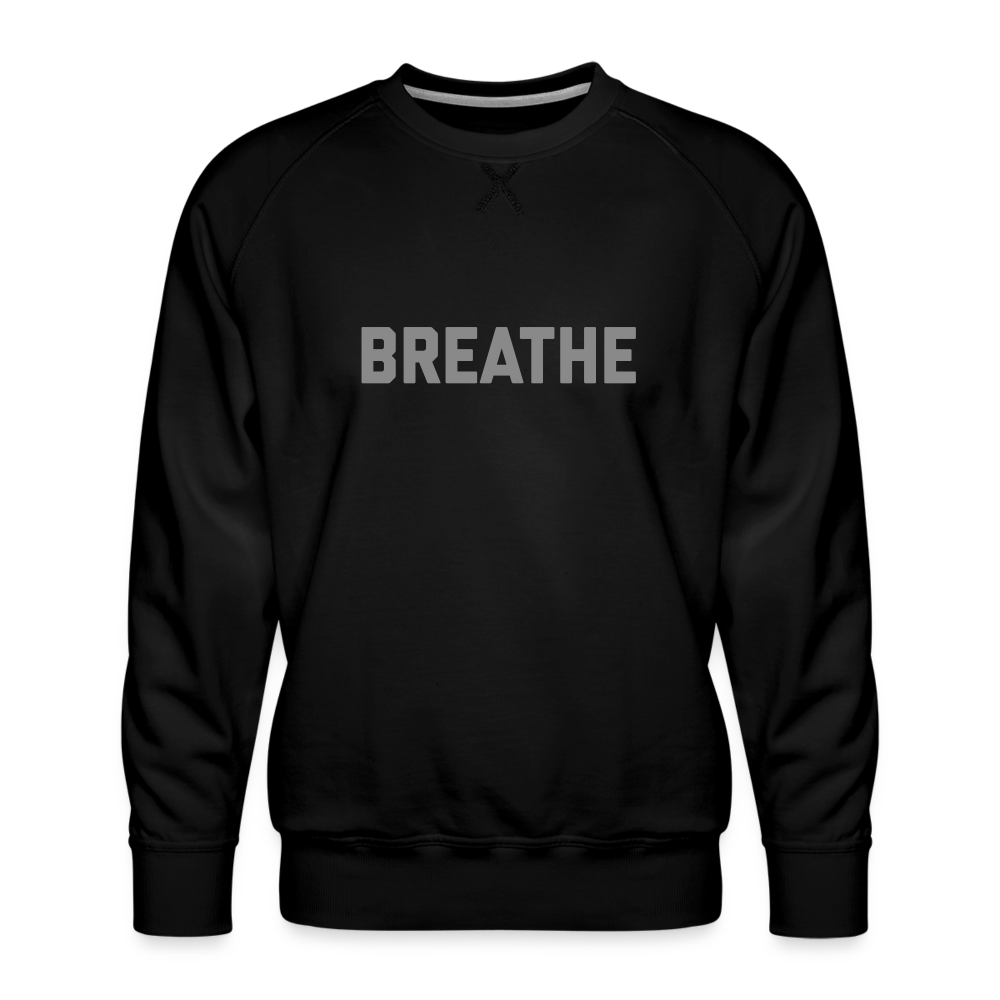 Breathe Men’s Premium Sweatshirt - black