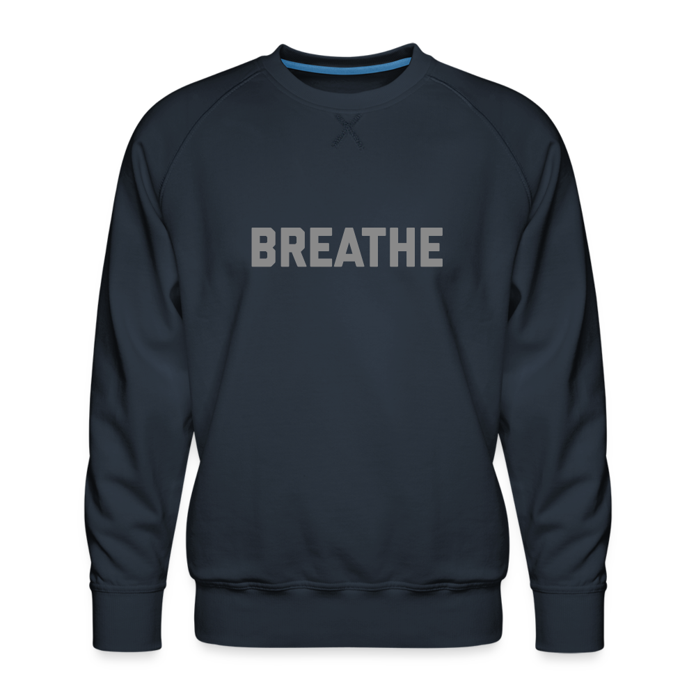 Breathe Men’s Premium Sweatshirt - navy