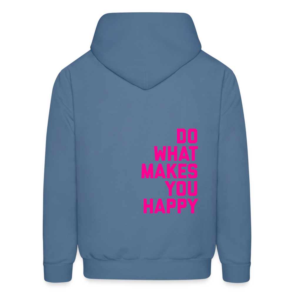 Do What Makes You Happy Men's Hoodie - denim blue