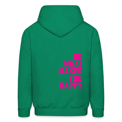 Do What Makes You Happy Men's Hoodie - kelly green