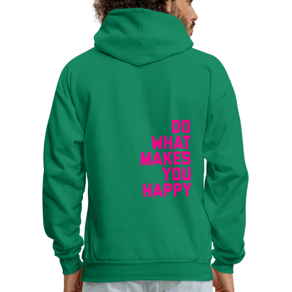Do What Makes You Happy Men's Hoodie - kelly green