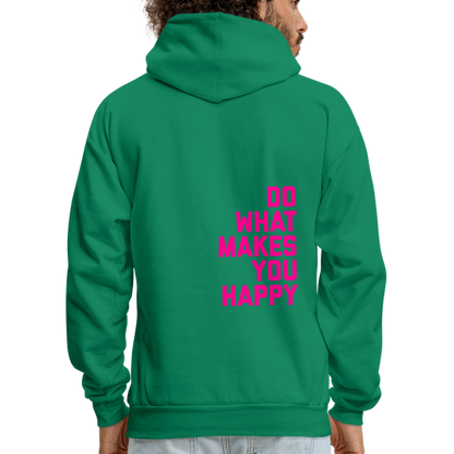 Do What Makes You Happy Men's Hoodie - kelly green