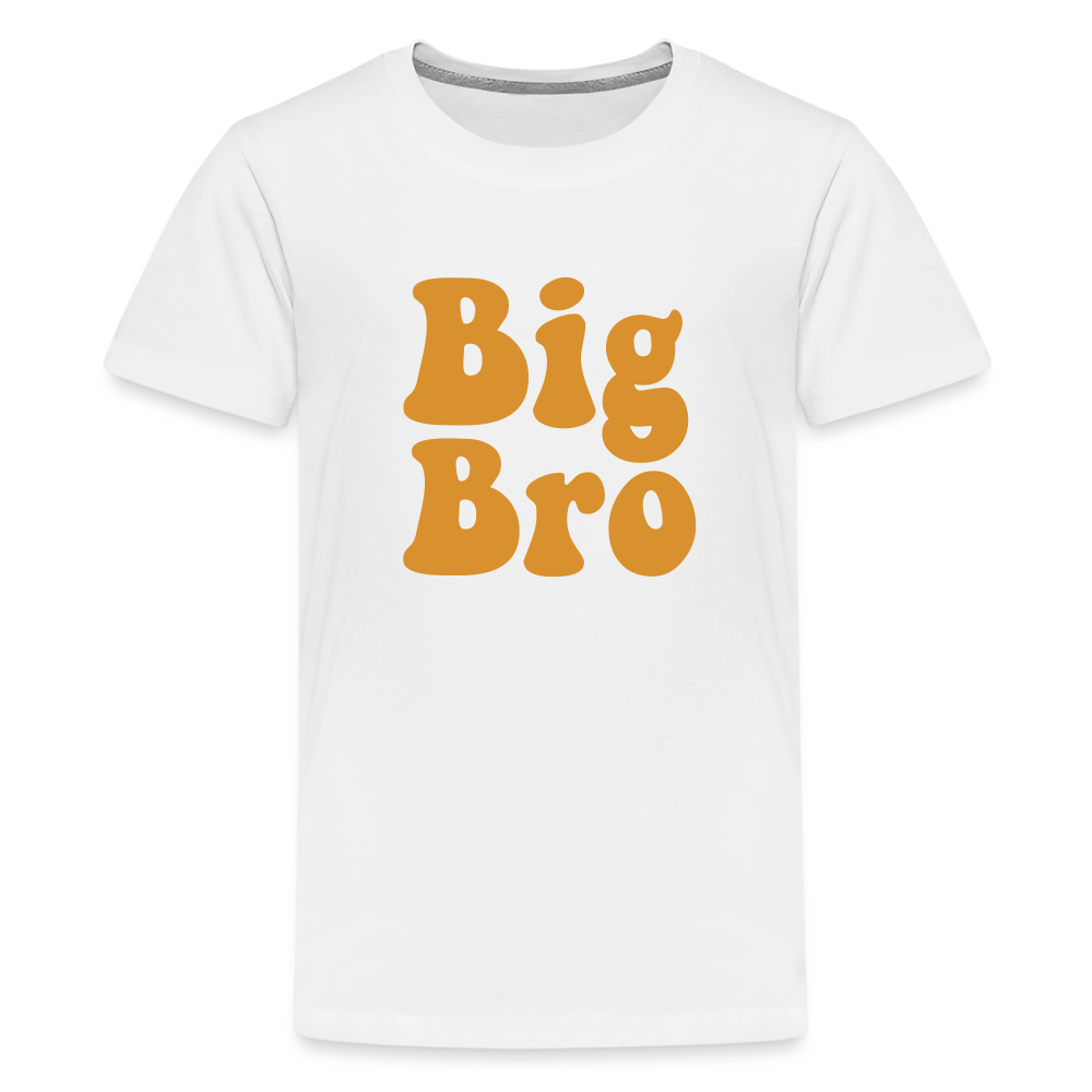 Big Bro Kids' Premium T-Shirt - white