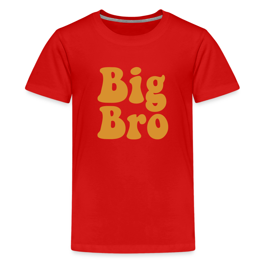 Big Bro Kids' Premium T-Shirt - red