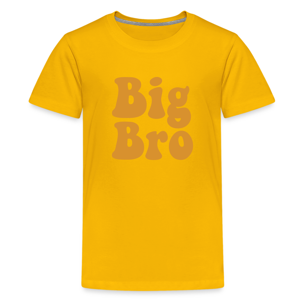 Big Bro Kids' Premium T-Shirt - sun yellow