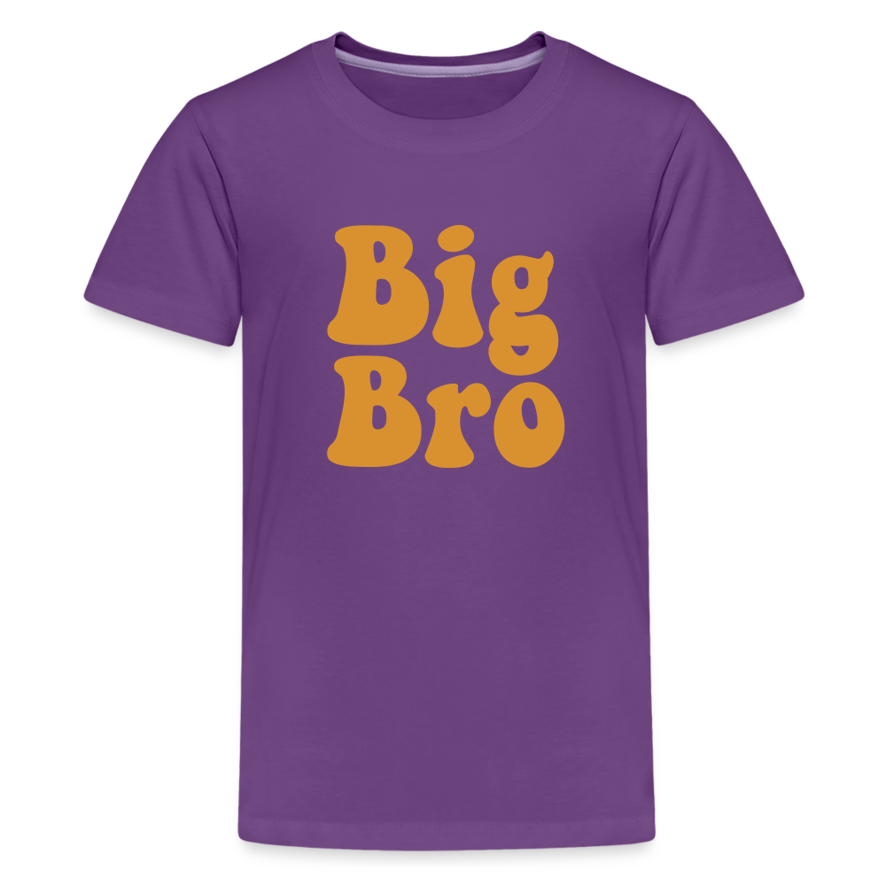 Big Bro Kids' Premium T-Shirt - purple