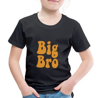 Big Bro Toddler Premium T-Shirt - black