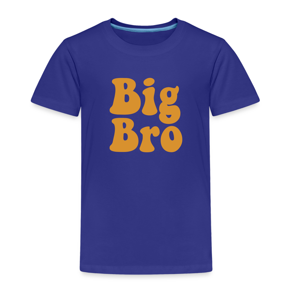 Big Bro Toddler Premium T-Shirt - royal blue