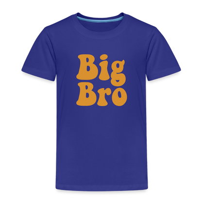 Big Bro Toddler Premium T-Shirt - royal blue