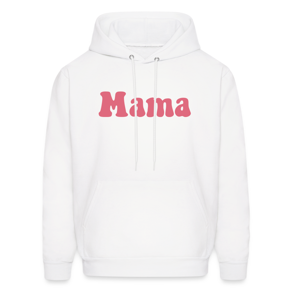 Mama Men's Hoodie - white