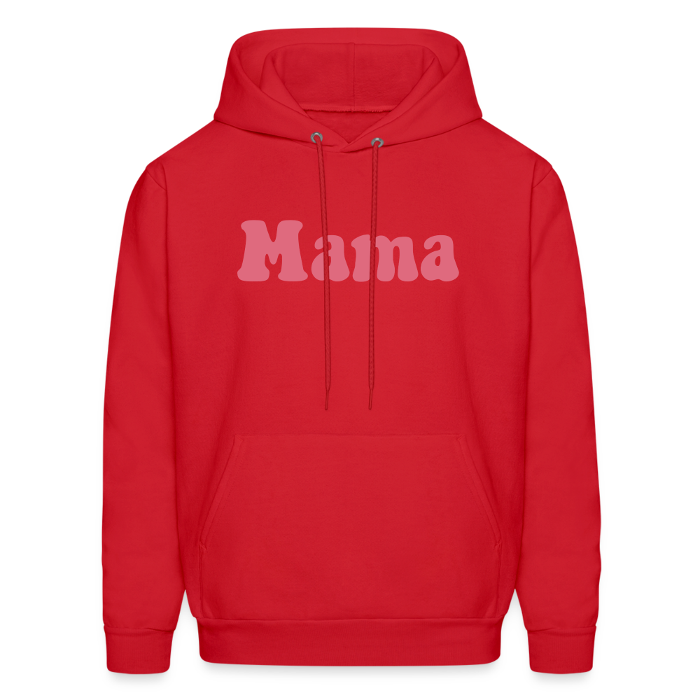 Mama Men's Hoodie - red
