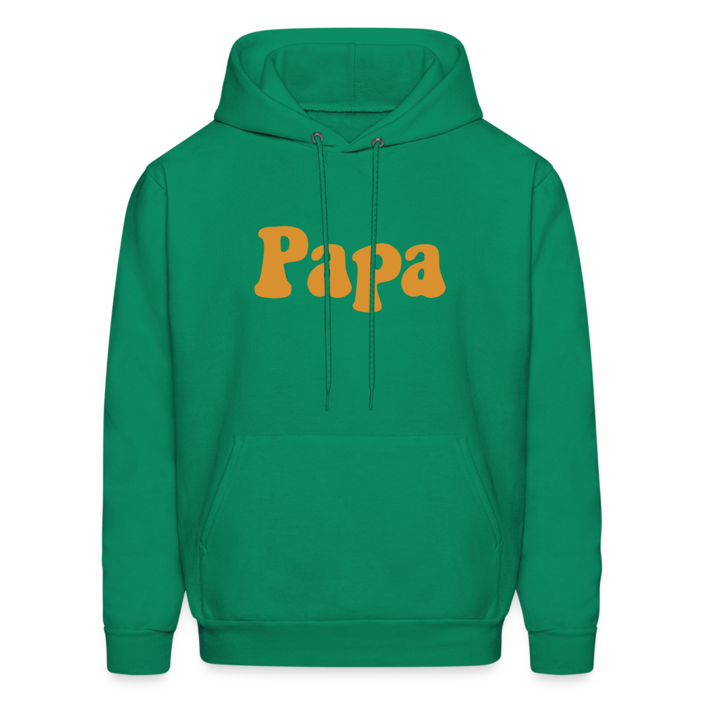 Papa Men's Hoodie - kelly green