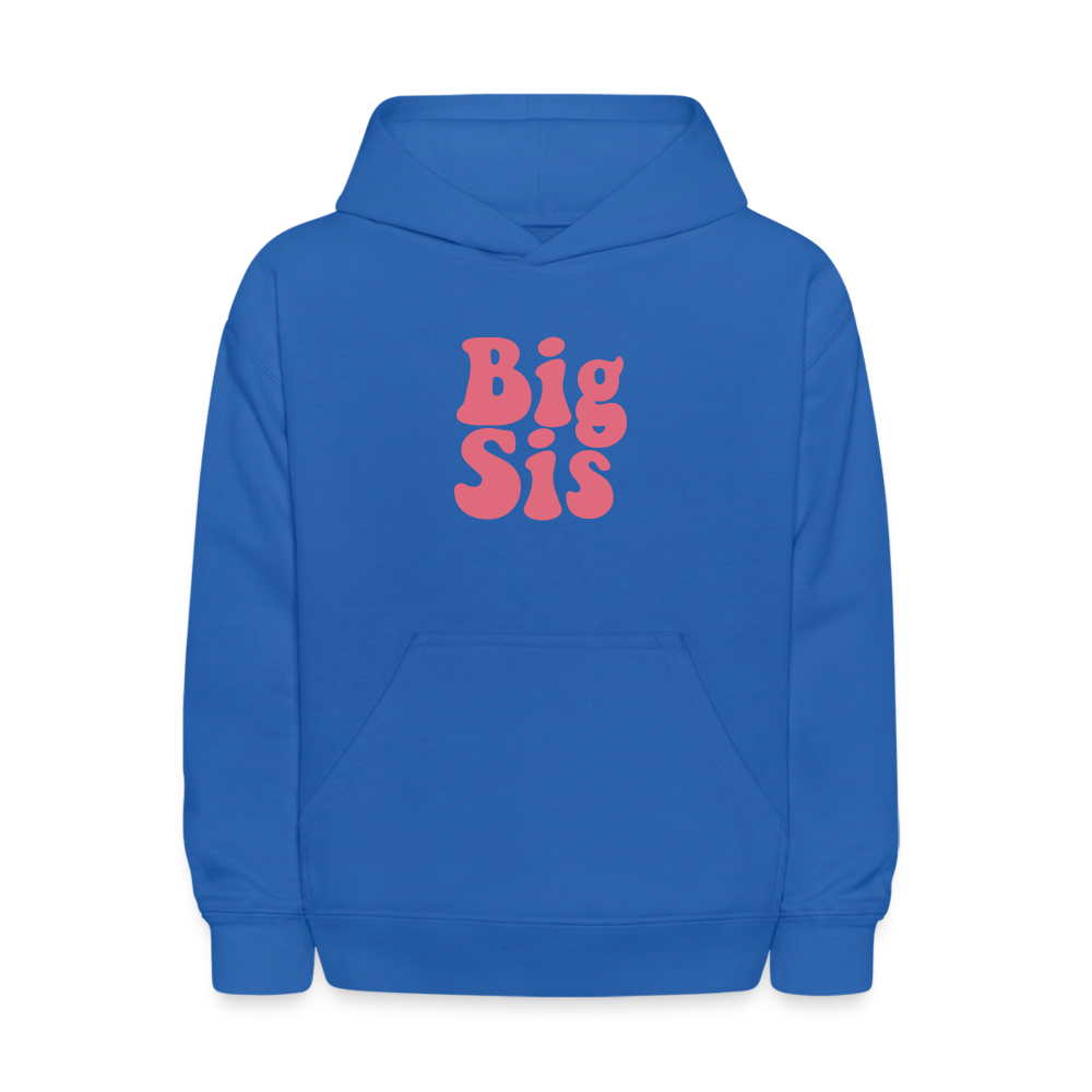 Big Sis Kids' Hoodie - royal blue