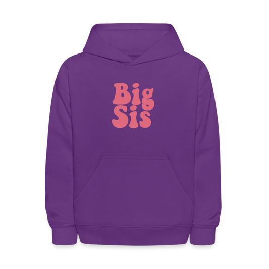 Big Sis Kids' Hoodie - purple