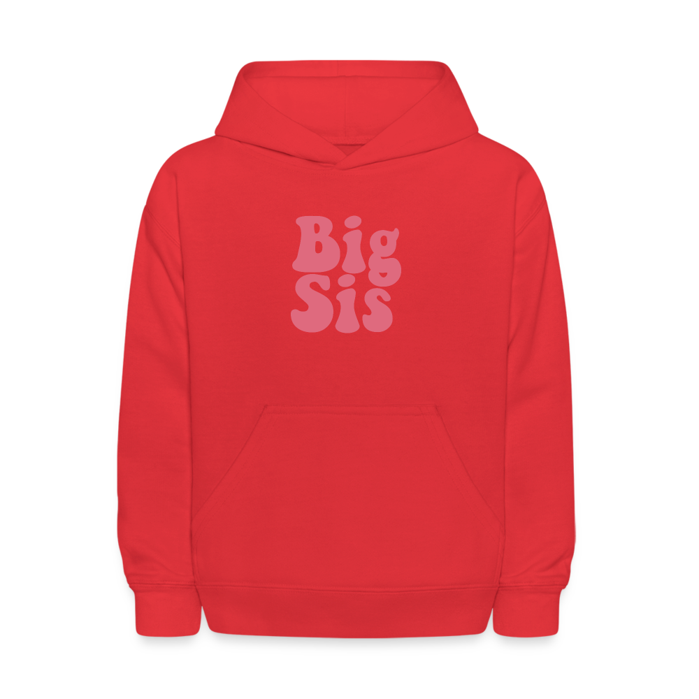Big Sis Kids' Hoodie - red