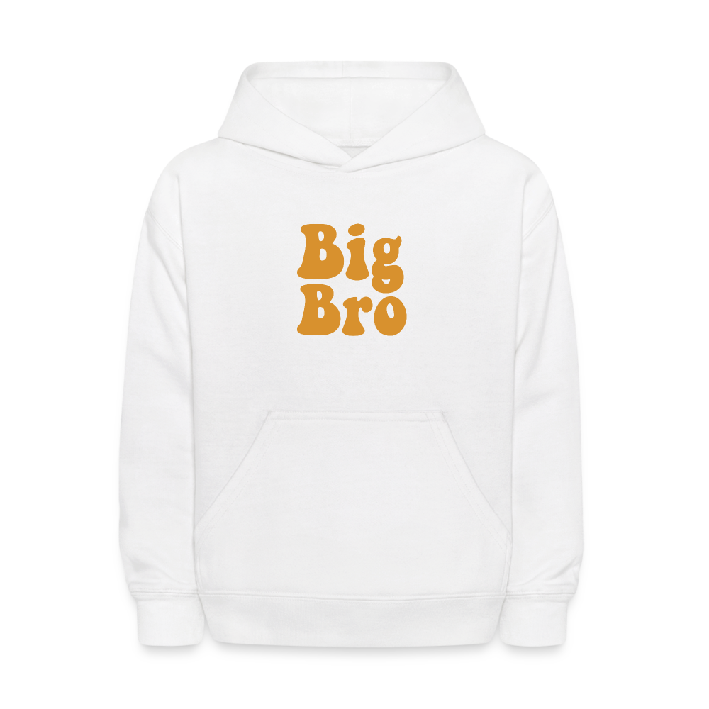Big Bro Kids' Hoodie - white