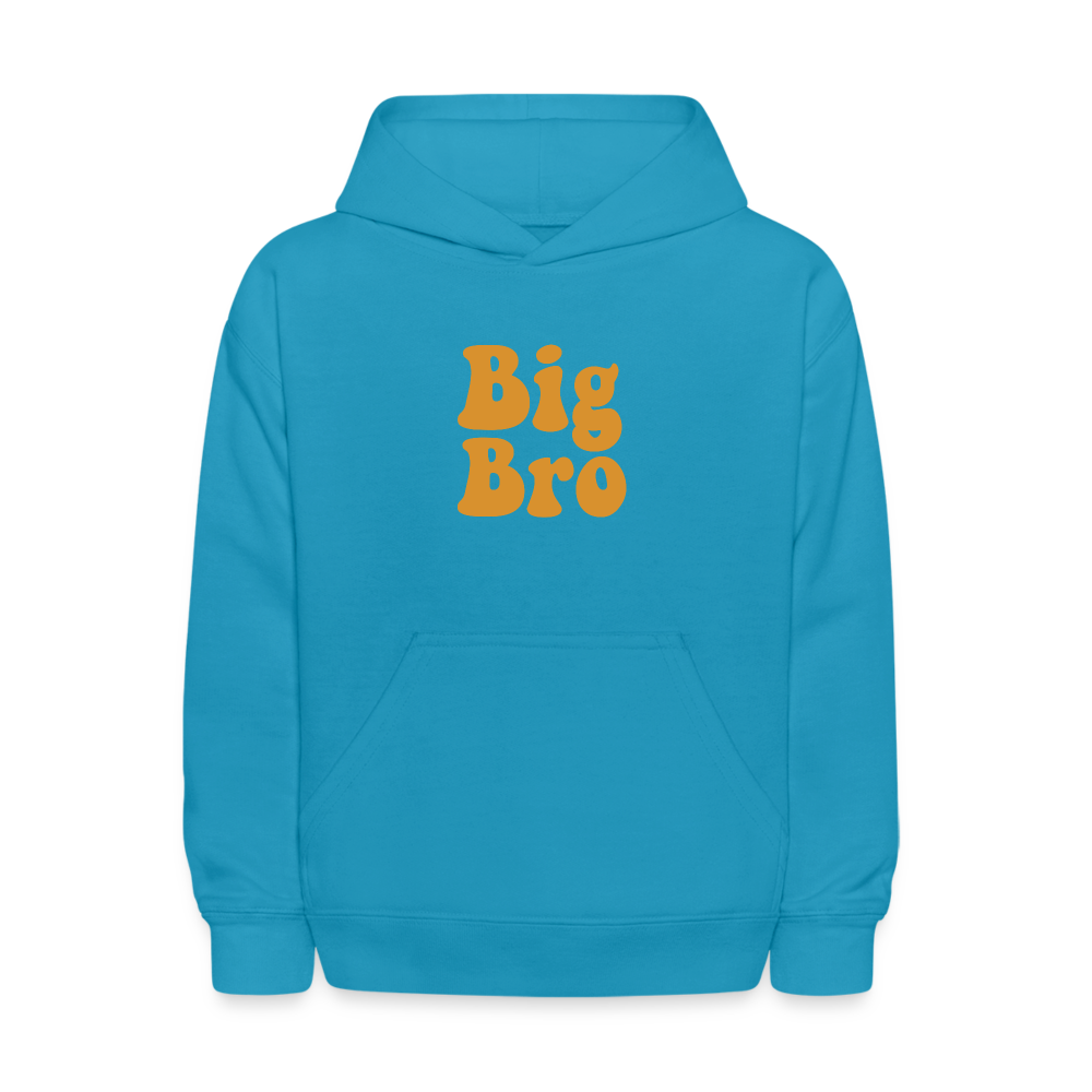 Big Bro Kids' Hoodie - turquoise