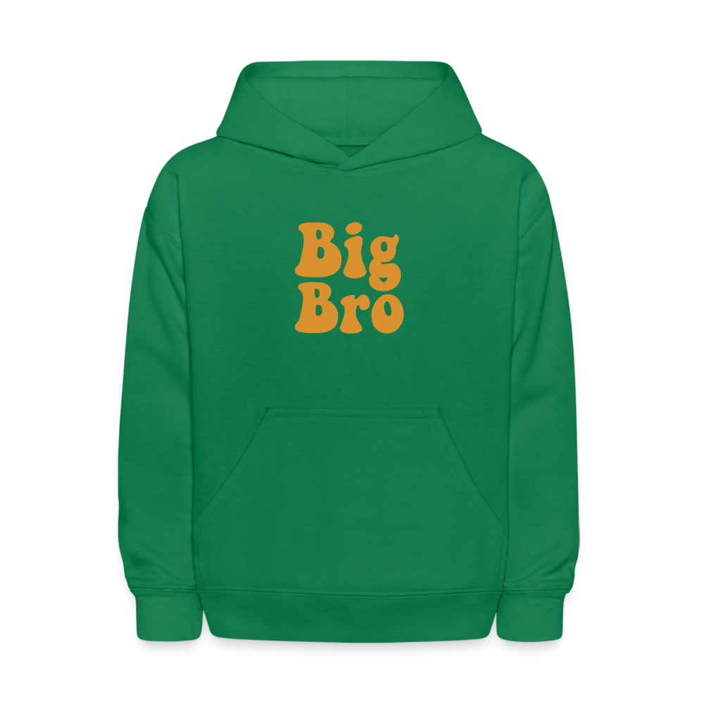 Big Bro Kids' Hoodie - kelly green