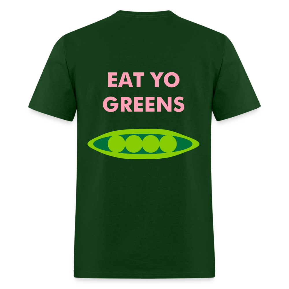 Eat Yo Greens Unisex Classic T-Shirt - forest green
