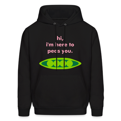 Eat Yo Greens Men's Hoodie - black