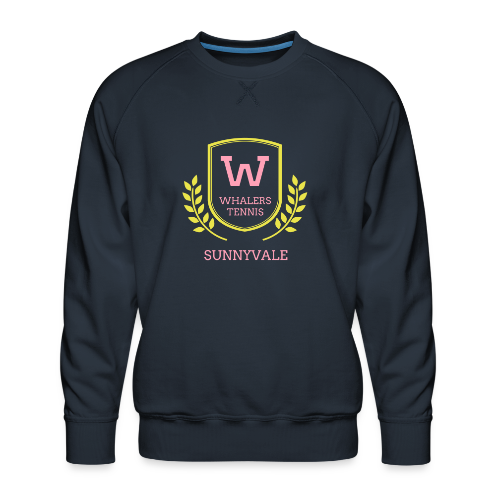 CUSTOM for Whalers Tennis Men’s Premium Sweatshirt - navy