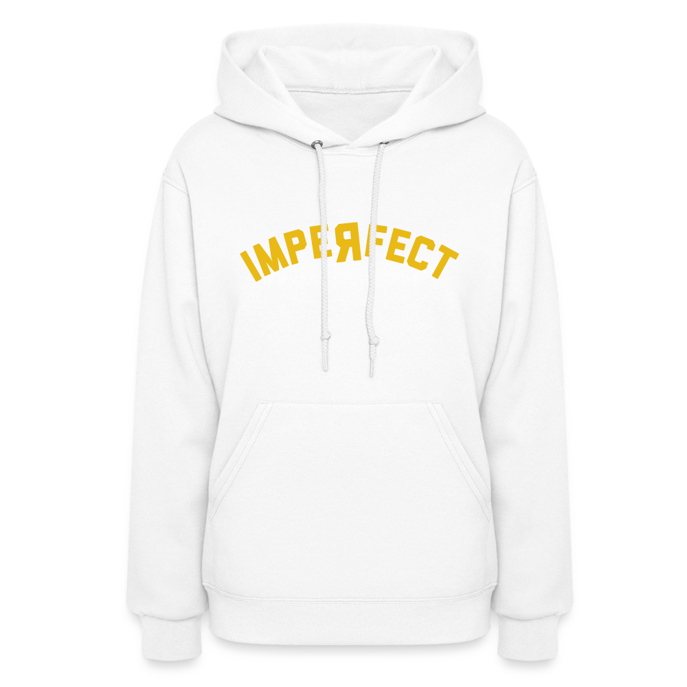 Imperfect Women's Hoodie - white