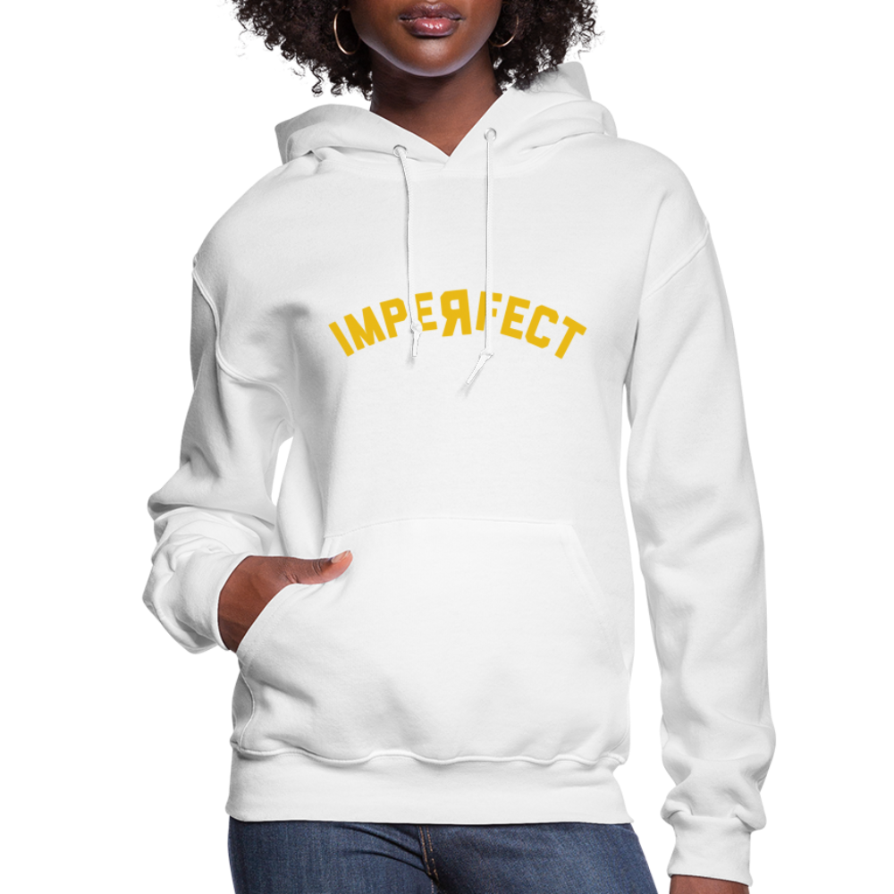 Imperfect Women's Hoodie - white